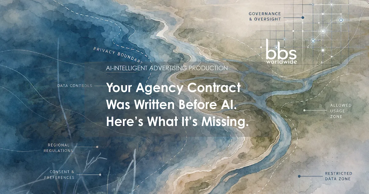 Your Agency Contract Was Written Before AI. Here's What It's Missing.